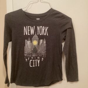 Holiday NYC long sleeve t-shirt ( L10-12)